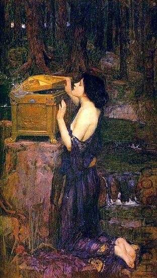 John William Waterhouse Pandora oil painting image